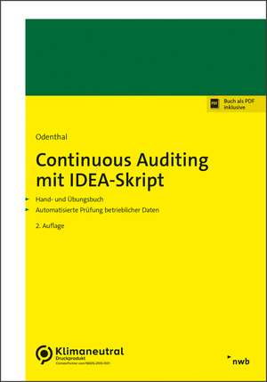 Continuous Auditing mit IDEA-Skript de Roger Odenthal