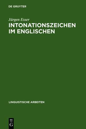 Intonationszeichen im Englischen de Jürgen Esser