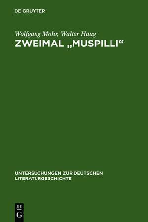 Zweimal "Muspilli" de Wolfgang Mohr