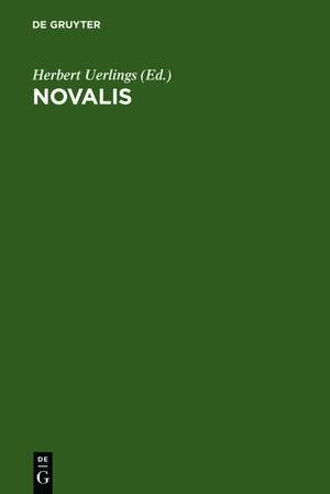 Novalis: Poesie und Poetik de Herbert Uerlings