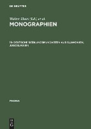 Phonai: Monographien 10: Deutsche Siedlungsmundarten aus Slawonien/Jugoslawien de Hanna Popadic