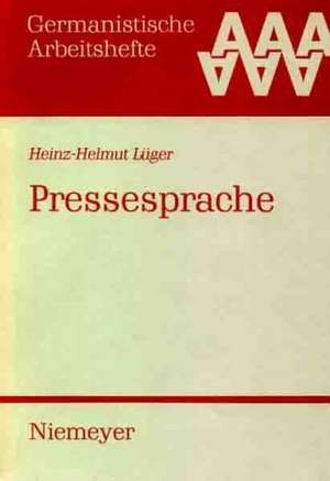 Pressesprache de Heinz-Helmut Lüger