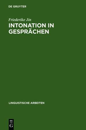 Intonation in Gesprächen: ein Beitrag zur Methode der kontrastiven Intonationsanalyse am Beispiel des Deutschen und Französischen de Friederike Jin