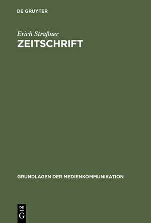 Zeitschrift de Erich Straßner