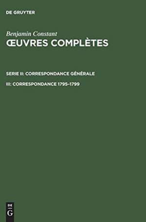 Correspondance 1795-1799 de C.P. Courtney