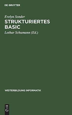 Strukturiertes BASIC de Evelyn Sonder