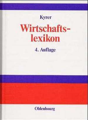 Wirtschaftslexikon de Alfred Kyrer