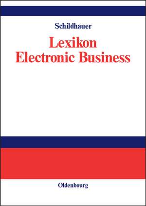 Lexikon Electronic Business de Thomas Schildhauer