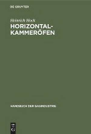 Horizontalkammeröfen de Heinrich Hock