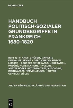 Femme [u.a.] de Anette Höfer