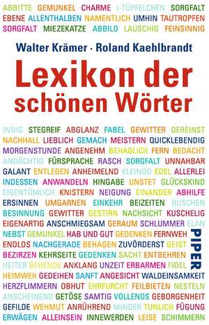 Lexikon der schönen Wörter de Walter Krämer