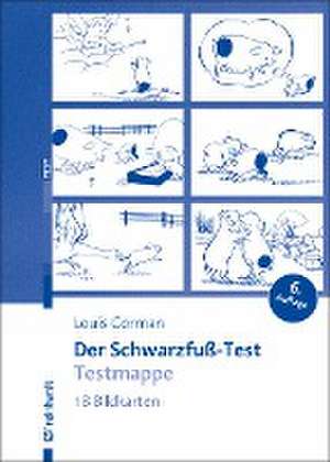 Schwarzfuß-Test-Testmappe de Louis Corman