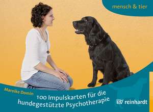 100 Impulskarten für die hundegestützte Psychotherapie de Mareike Domin