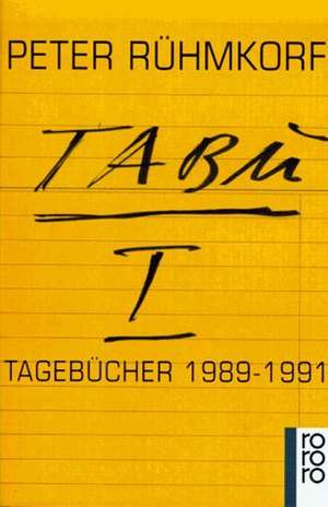 Rühmkorf, P: TABU I