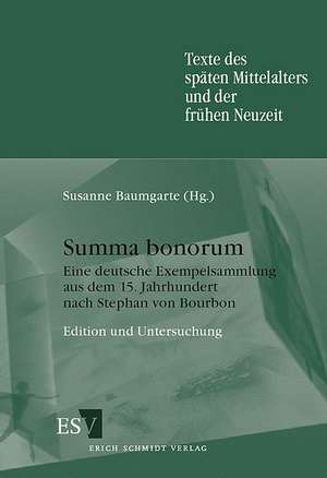 Summa bonorum de Susanne Baumgarte