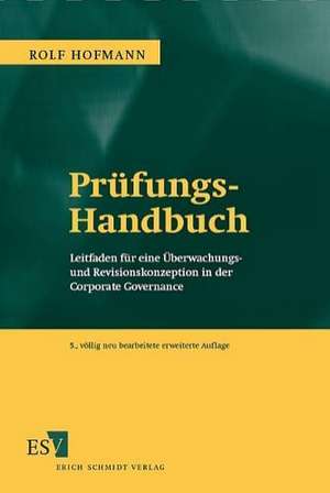 Prüfungs-Handbuch de Rolf Hofmann