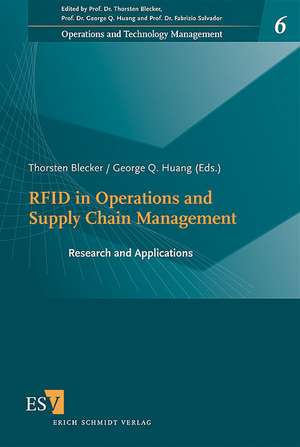 RFID in Operations and Supply Chain Management de Thorsten Blecker