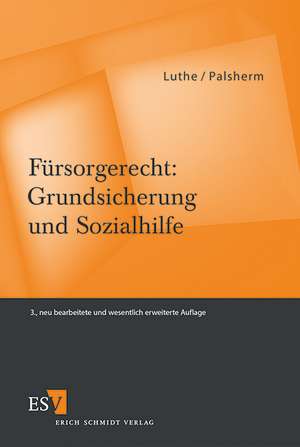 Fürsorgerecht: Grundsicherung und Sozialhilfe de Ernst-Wilhelm Luthe