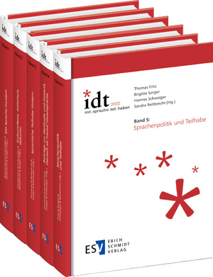 IDT 2022: *mit.sprache.teil.haben - - Bände 1-5 als Gesamtpaket de Sandra Reitbrecht