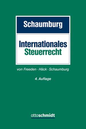 Internationales Steuerrecht de Prof.Dr. Harald Schaumburg