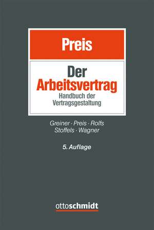 Der Arbeitsvertrag de Ulrich Preis