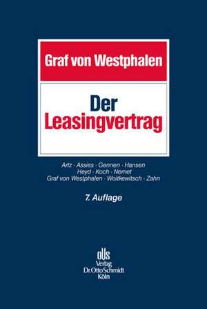 Der Leasingvertrag de Friedrich Graf von Westphalen