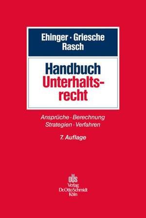 Handbuch Unterhaltsrecht de Uta Ehinger