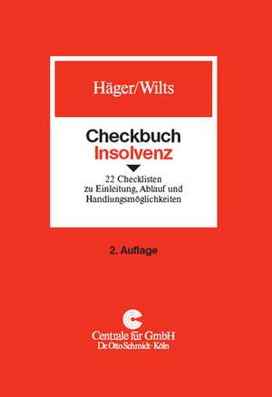 Checkbuch Insolvenz de Michael Häger