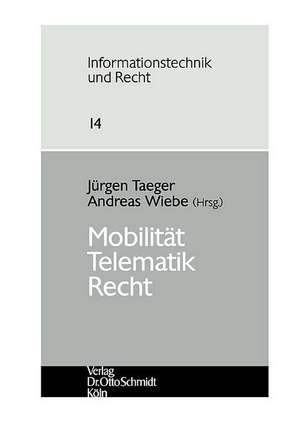 Mobilität-Telematik-Recht de Jürgen Taeger