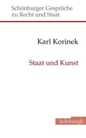 Staat und Kunst de Karl Korinek