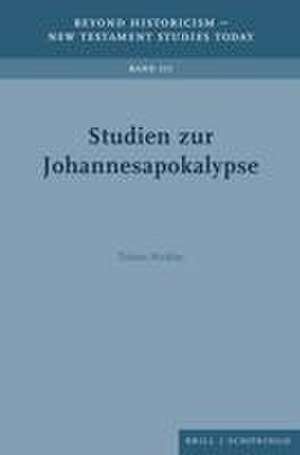 Studien zur Johannesapokalypse de Tobias Nicklas