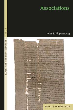 Associations de John S. S. Kloppenborg