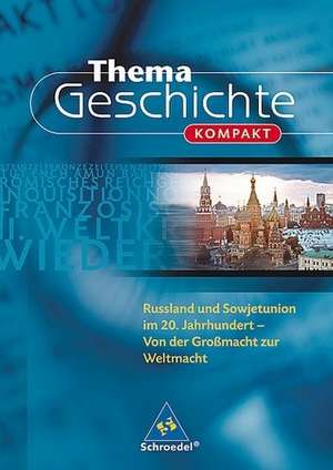 Russland und Sowjetunion im 20. Jh. de Dirk Hoffmann