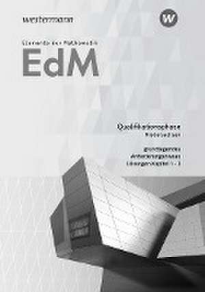 Elemente der Mathematik SII. Qualifikationsphase gA Grundkurs: Lösungen 1. Niedersachsen