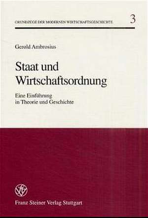 Staat und Wirtschaftsordnung de Gerold Ambrosius