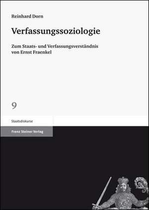 Verfassungssoziologie de Reinhard Dorn