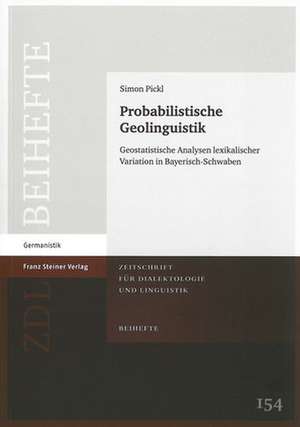 Probabilistische Geolinguistik de Simon Pickl