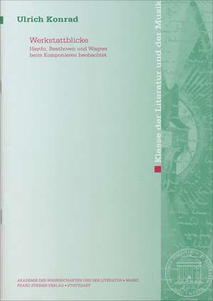 Werkstattblicke de Ulrich Konrad