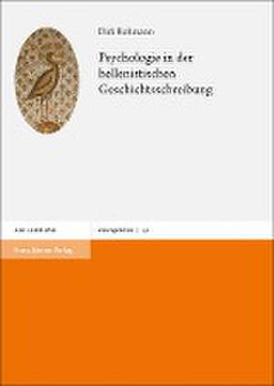 Psychologie in der hellenistischen Geschichtsschreibung de Dirk Rohmann