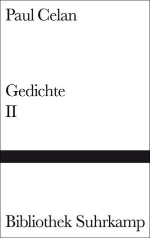 Gedichte 2 de Paul Celan