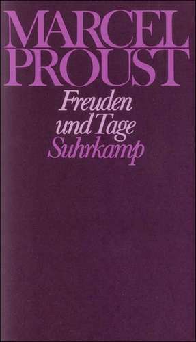 Freuden und Tage und andere Erzählungen und Skizzen aus den Jahren 1892 - 1896 de Luzius Keller