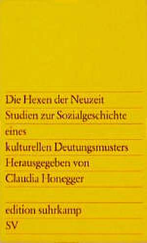 Die Hexen der Neuzeit de Claudia Honegger