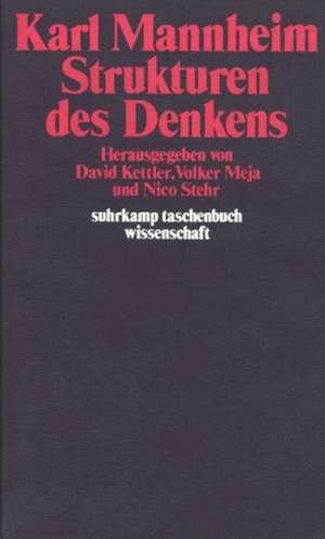 Strukturen des Denkens de David Kettler