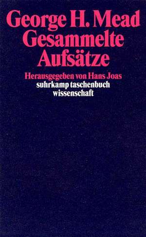 Gesammelte Aufsätze I de Hans Joas