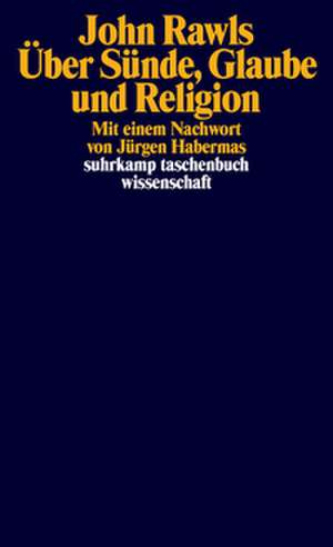 Über Sünde, Glaube und Religion de John Rawls