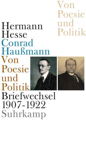 Von Poesie und Politik de Hermann Hesse