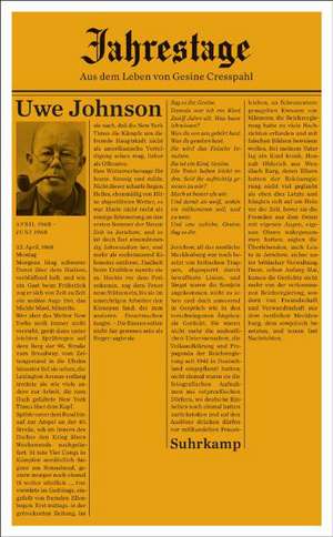 Jahrestage 3 de Uwe Johnson