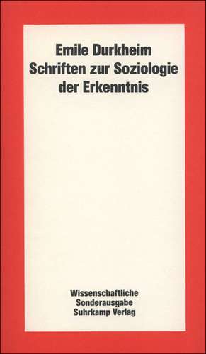 Schriften zur Soziologie der Erkenntnis. Sonderausgabe de Hans Jonas