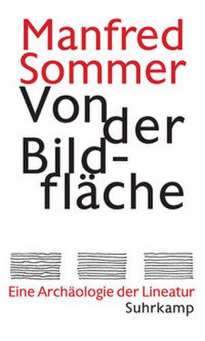 Von der Bildfläche de Manfred Sommer