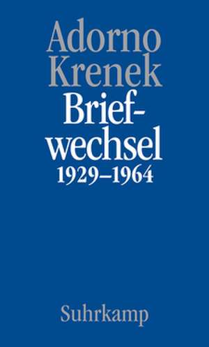 Briefe und Briefwechsel de Theodor W. Adorno